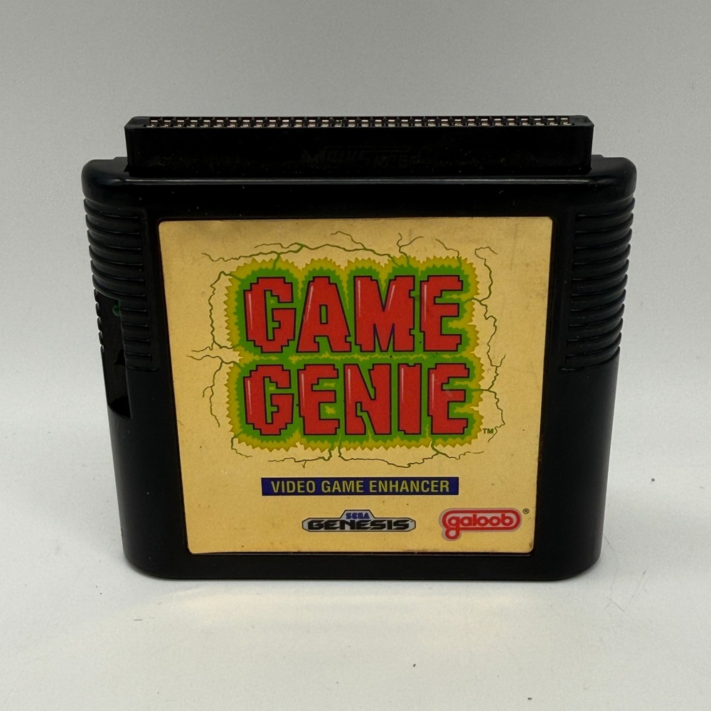 Galoob Game Genie Sega Genesis Video Game Enhancer 7357 Vintage Retro Gaming
